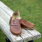 earthing barefoot shoes crazy new brown leather