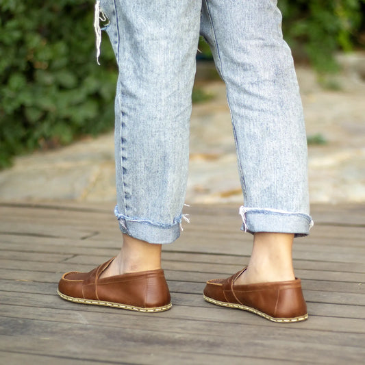 earthing barefoot shoes crazy new brown womens
