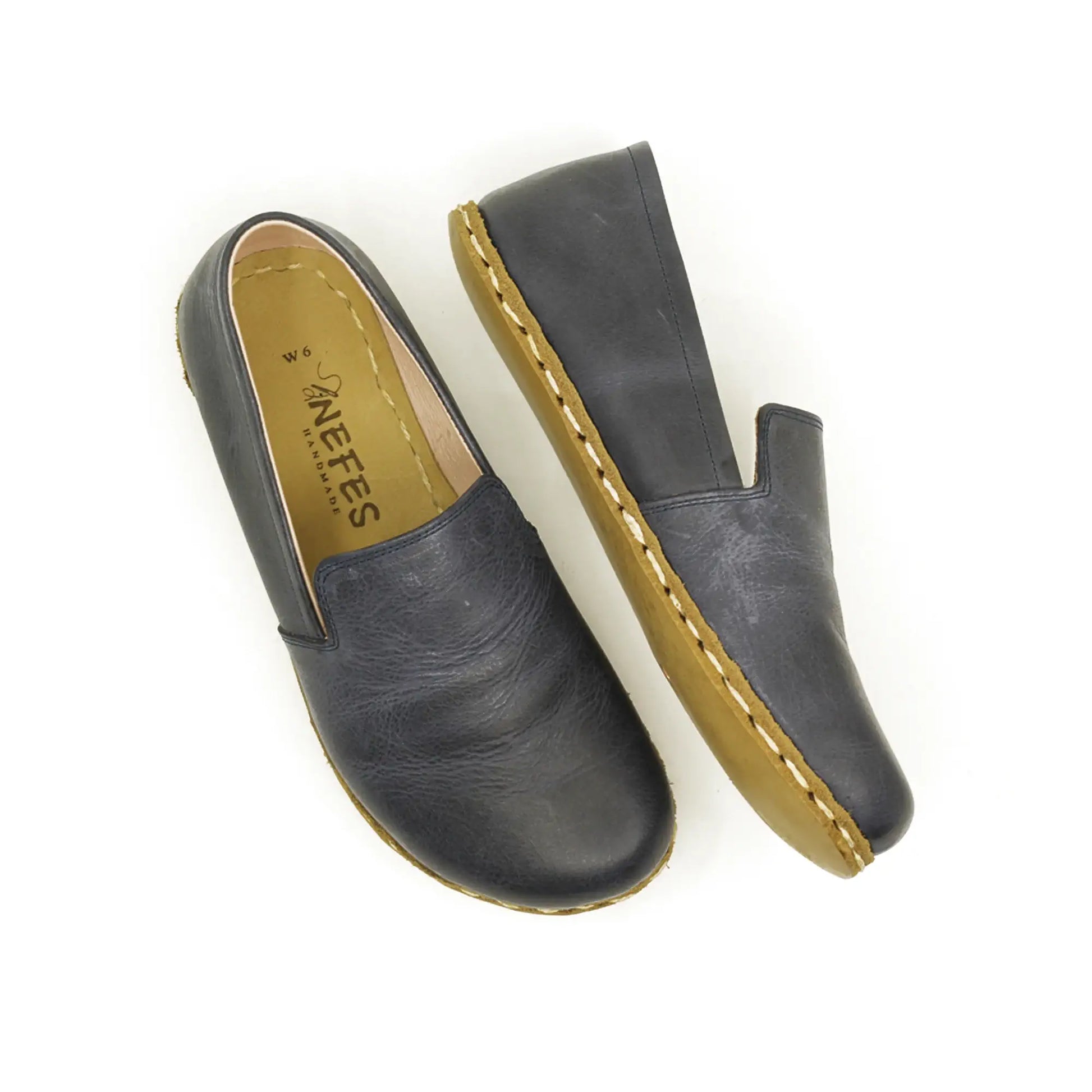 flexible mens barefoot shoes navy blue
