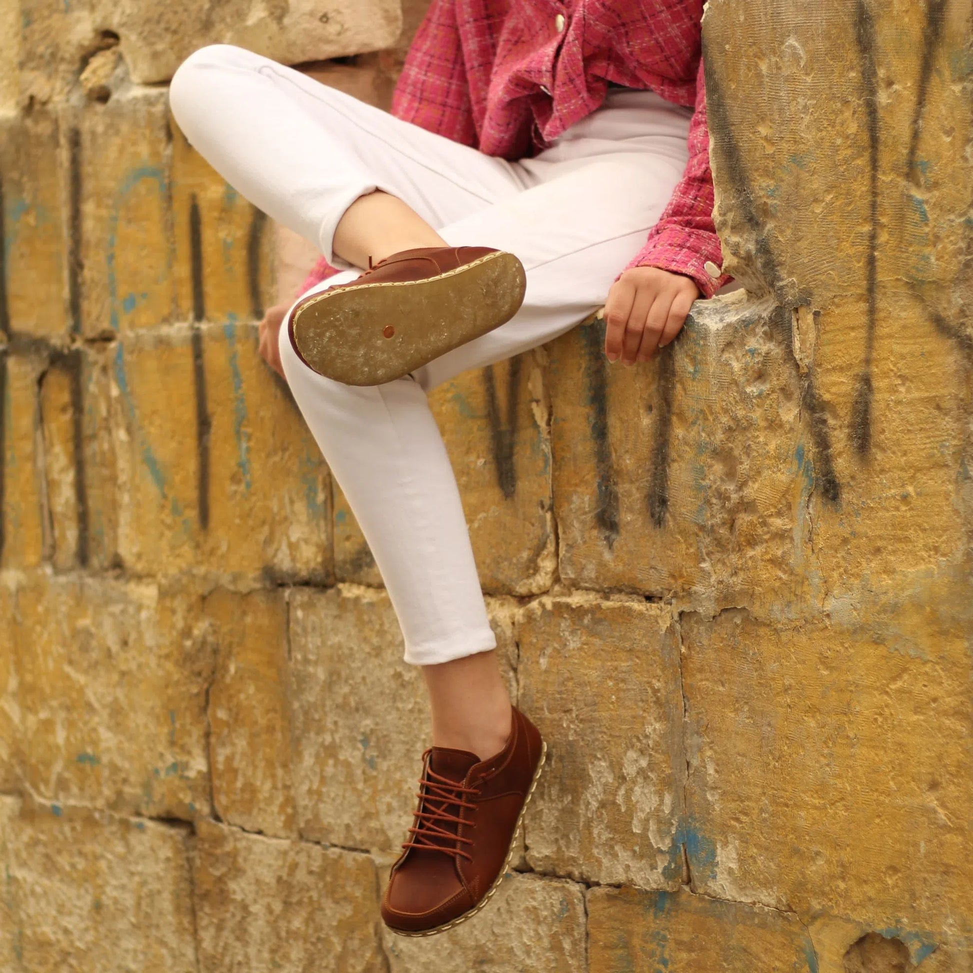 flexible womens barefoot sneaker crazy new brown