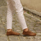 flexible womens barefoot sneaker matte brown