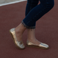 Leather Shoes Women Gold, Gold Evening Shoes, Gold Shoes For Women, Grounding Shoes Earthing, Barefoot Shoes Women / Gold Shoes