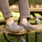 gray nubuck mens shoes leather barefoot