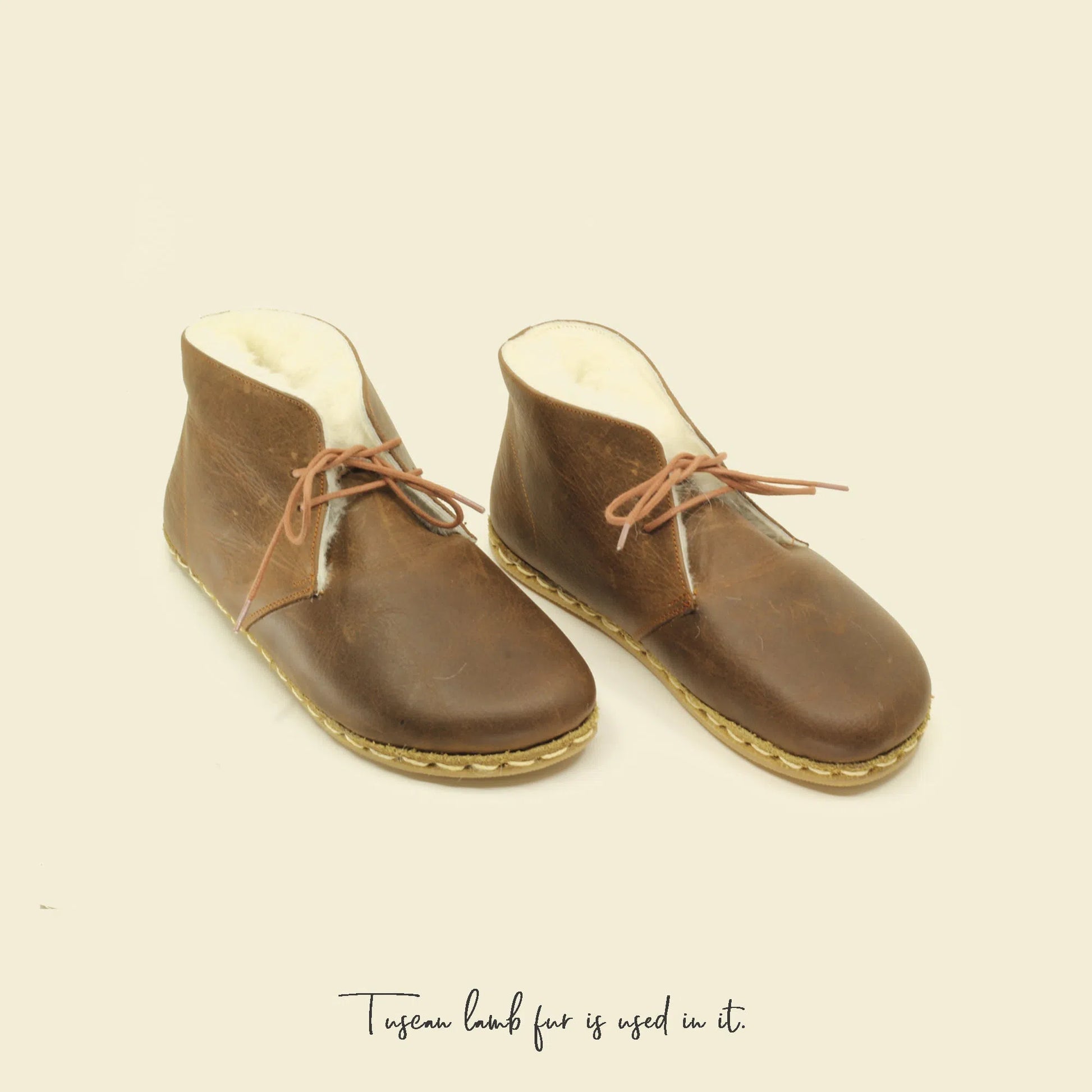 grounding barefoot ankle boots classic brown men