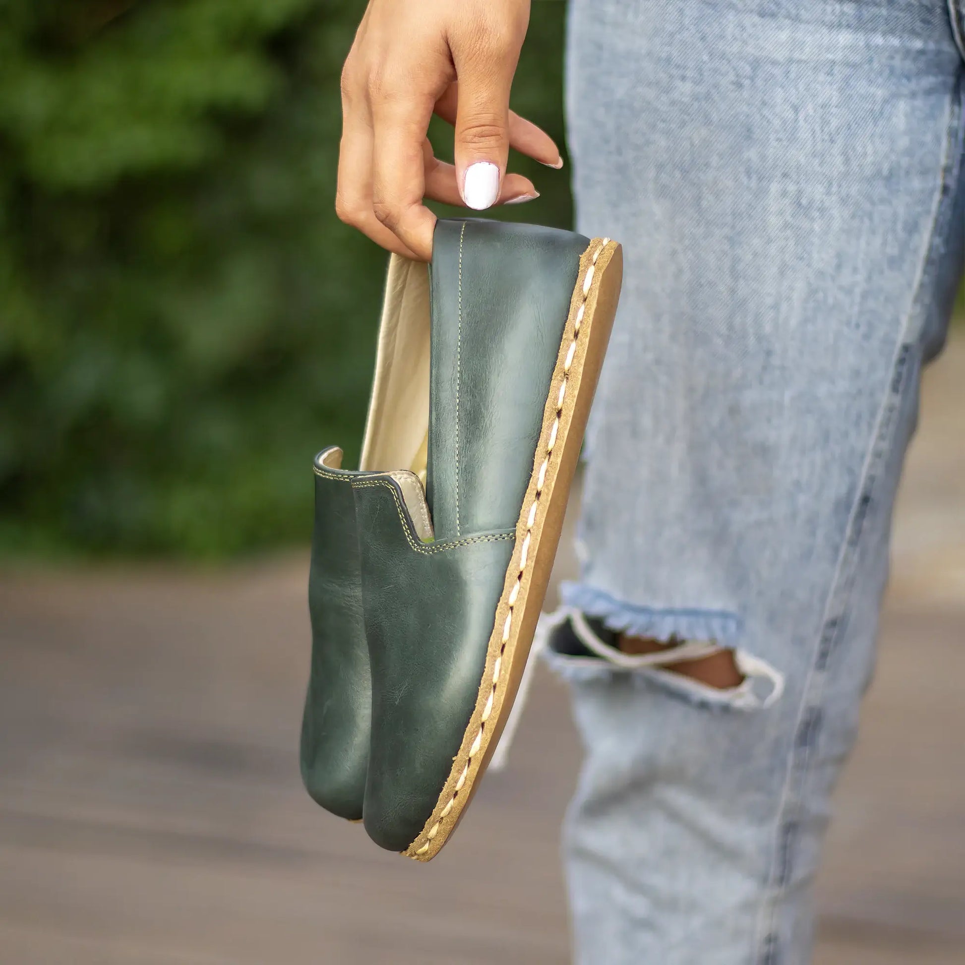 grounding shoes for women toledo green barefoot