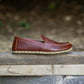 handmade barefoot earthing shoes tornado brown women