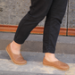 Handmade Barefoot Loafers for Women Matte Brown-Women Loafers-Nefes Shoes-4-Nefes Shoes