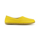 Handmade Barefoot Loafers for Women Yellow-Women Loafers-Nefes Shoes-4-Nefes Shoes