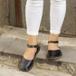 handmade black leather barefoot open sandals