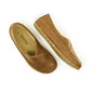 handmade grounding barefoot loafers matte brown women