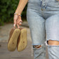 handmade grounding leather shoes women crazy classic brown