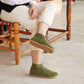 handmade oxford boots women green leather earthing style