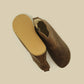 leather barefoot boots women brown zipper everyday wear