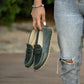 leather barefoot earthing shoes toledo green women