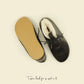 leather barefoot grounding boots women black ankle design