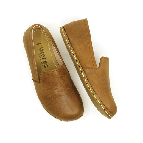 mens barefoot flexible shoes matte brown
