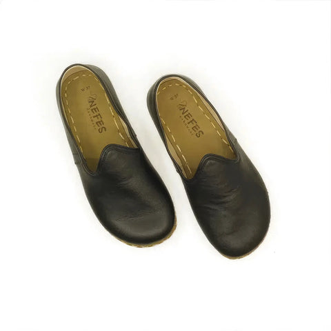 mens barefoot grounding shoes black