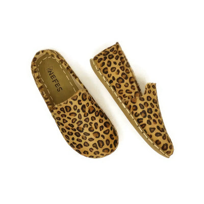 mens barefoot shoes animal print leopard design