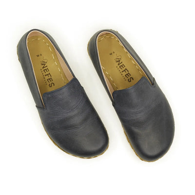mens barefoot shoes navy blue