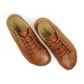 Men's Copper Rivet Earthing Leather Sneaker in Antique Brown-Men Barefoot Shoes Modern-Nefes Shoes-5-Nefes Shoes