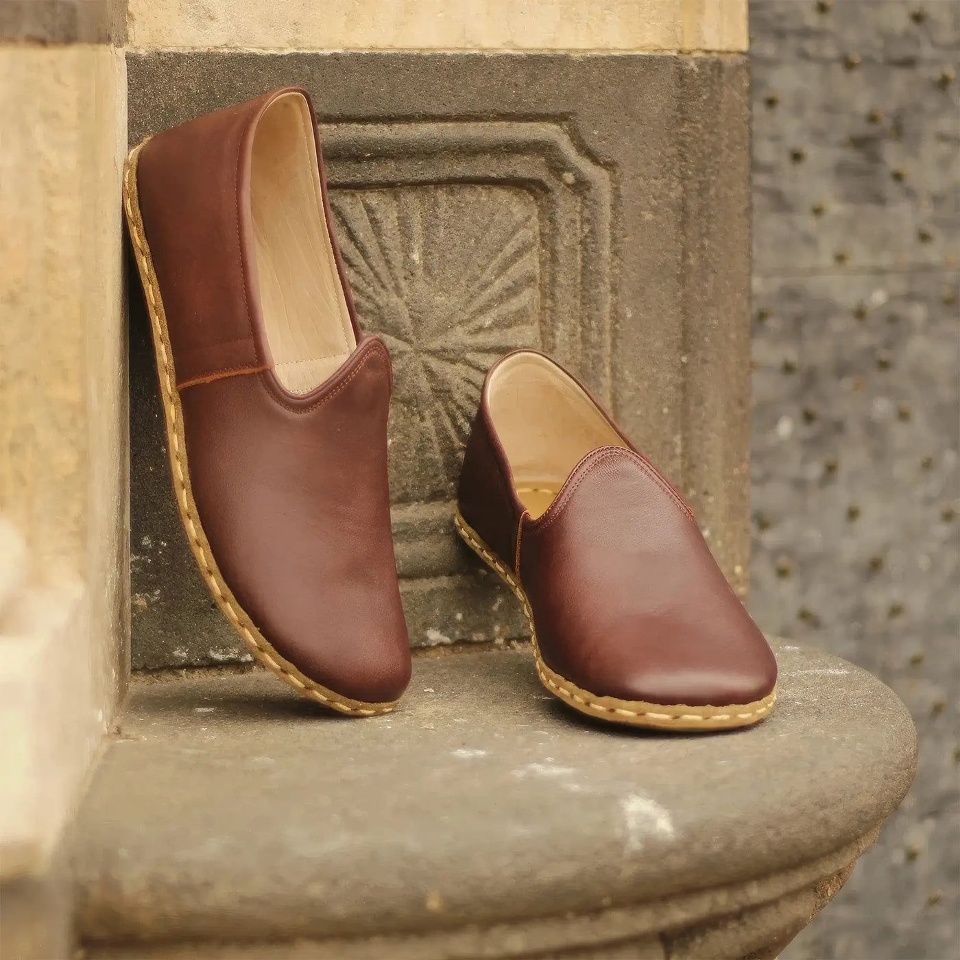 Men's Barefoot Grounding Shoes Bitter Brown