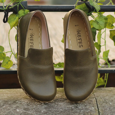 mens minimalist barefoot shoes military green