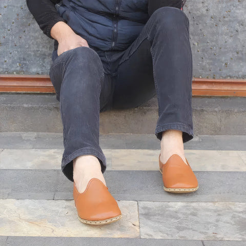 mens natural movement shoes matte coconut tone