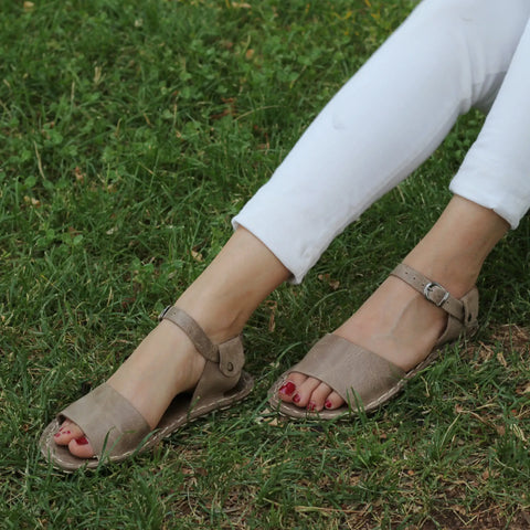 minimalist band womens vision leather barefoot huarache sandals