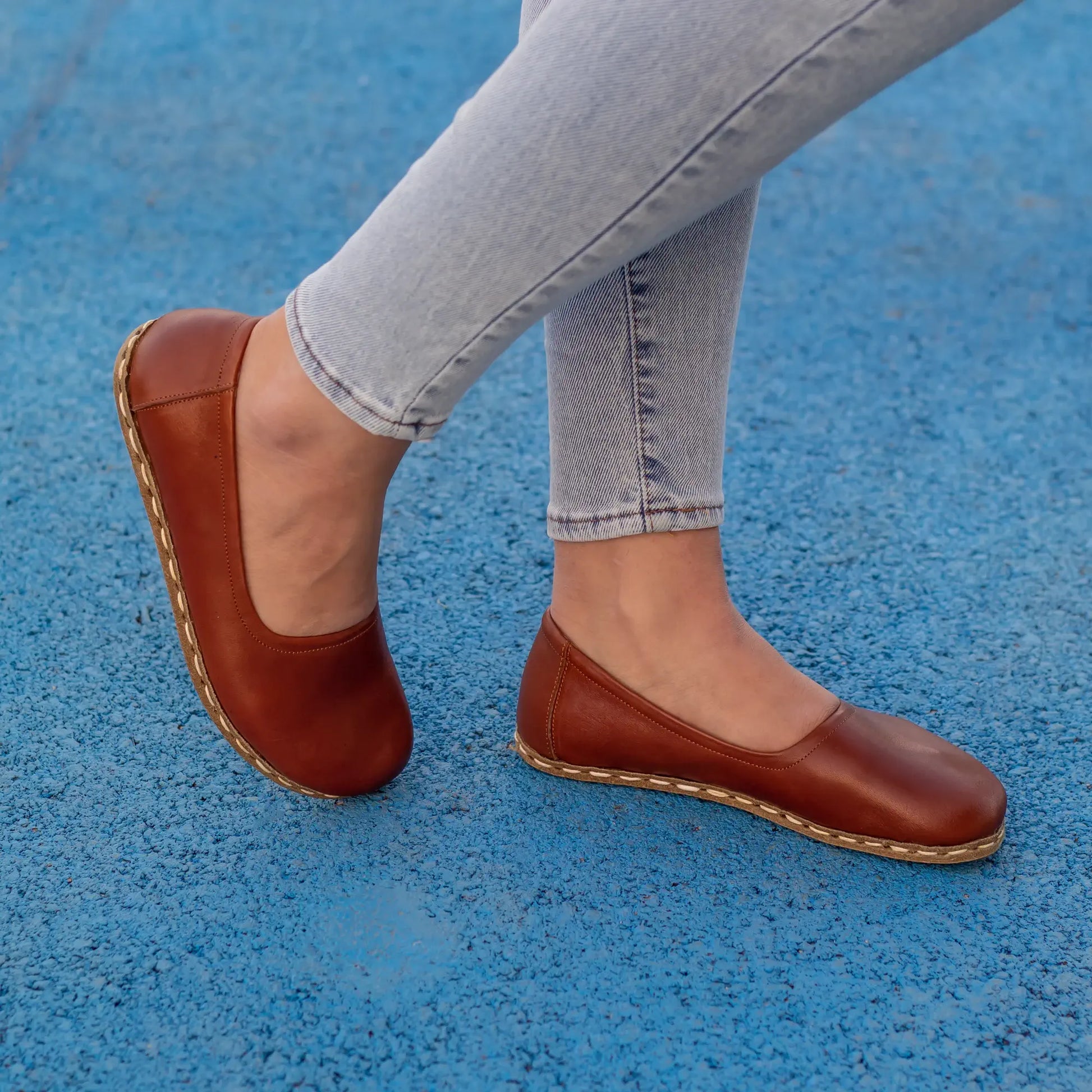 minimalist barefoot flat shoes women tornado brown