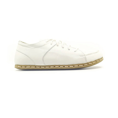 minimalist barefoot sneaker men white