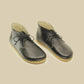 minimalist grounding oxford boots women black leather look