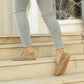 minimalist milky brown suede barefoot shoes womens
