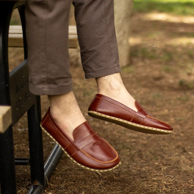 natural grounding earthing shoes men tornado brown