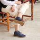 Navy Blue Oxford Boots Women's-Women's Boots-nefesshoes-3-Nefes Shoes