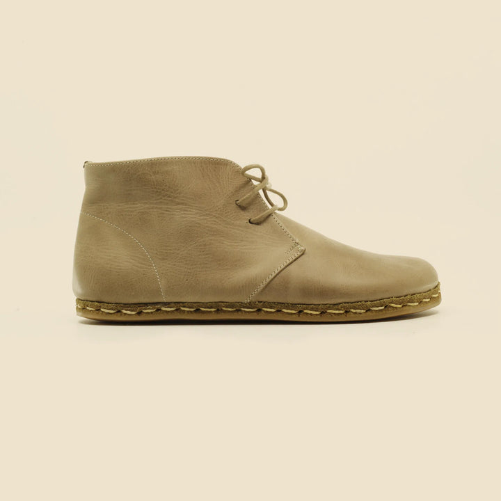 oxford earthing boots light brown womens