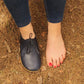 oxford style lace up navy blue womens shoes