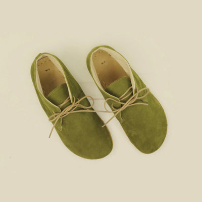 stylish green oxford grounding boots men