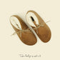 stylish matte brown grounding ankle boots barefoot for women