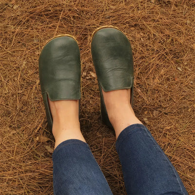 toledo green barefoot shoes for women