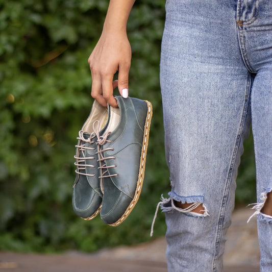 toledo green womens barefoot sneakers