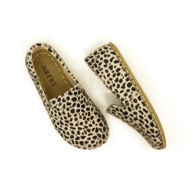 trendy barefoot shoes women leopard pattern