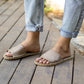unique design handmade womens leather slippers
