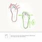 warm barefoot leather slippers winter green style