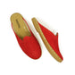 Winter Red Nubuck Close-Toed Leather Slippers-nefesshoes-4-Nefes Shoes