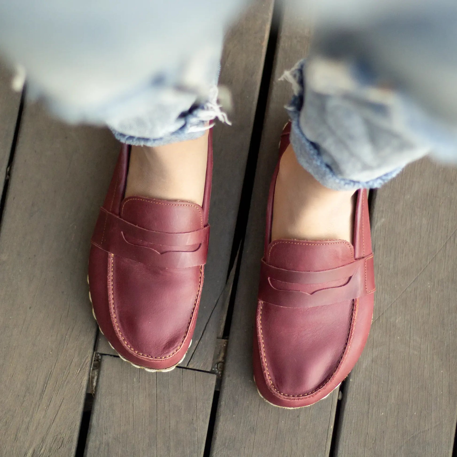 womens barefoot earthing shoes crazy burgundy