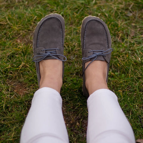 womens barefoot gray minimalist shoes