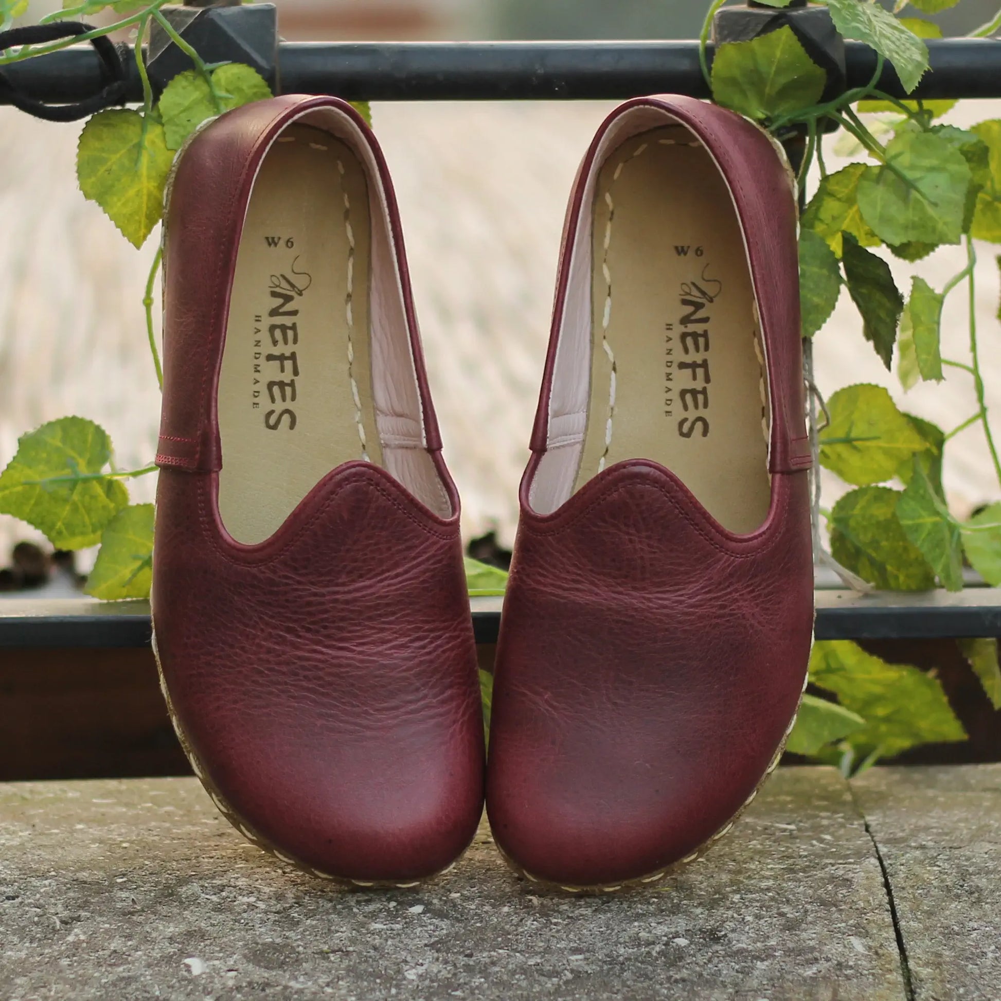 women’s barefoot grounding burgundy pure motion shoes