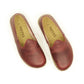 womens barefoot grounding shoes burgundy