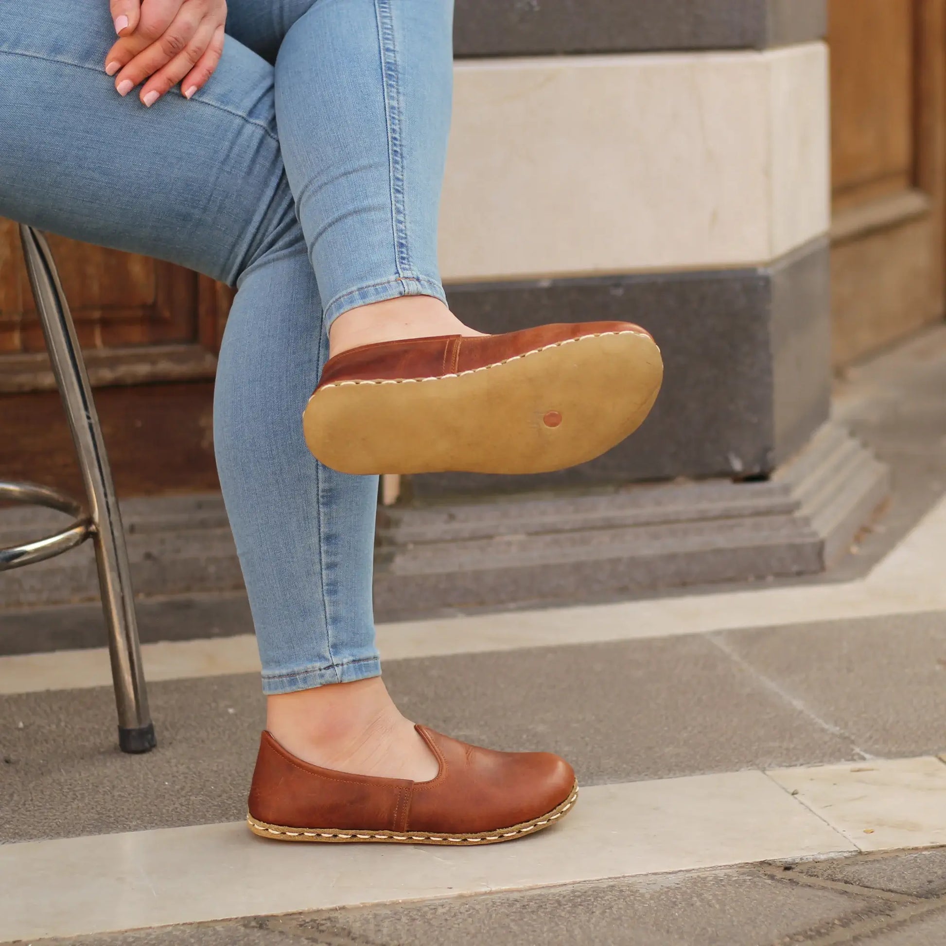 womens barefoot grounding shoes crazy new brown freedom walk