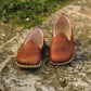 womens barefoot grounding shoes crazy new brown open trail